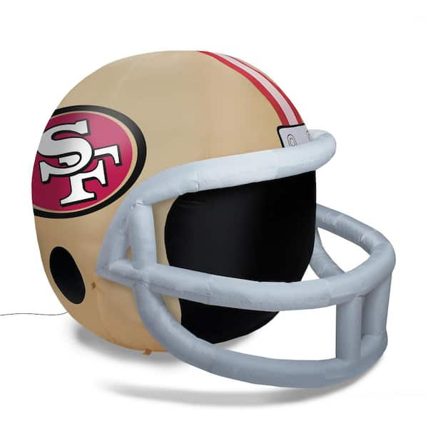 San Francisco 49ers Halloween Inflatable Jack-O' Helmet SC-44122 - The Home  Depot