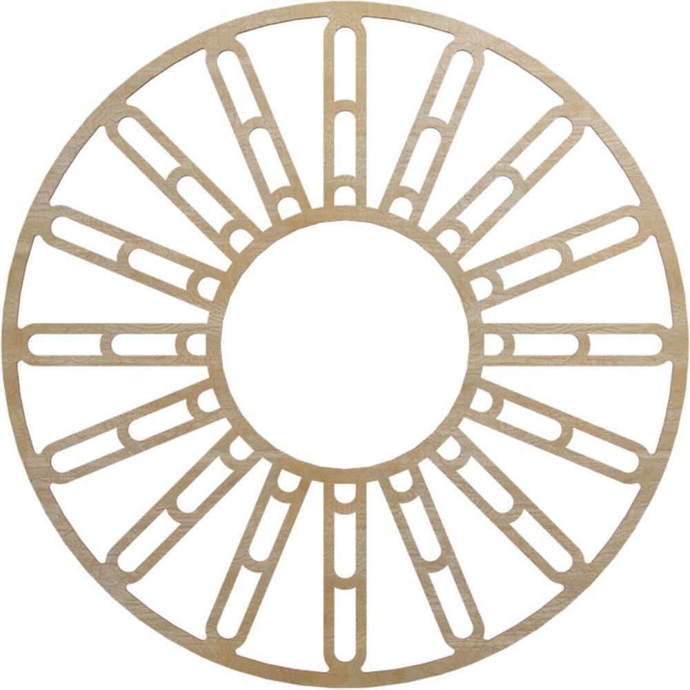 0.375 in. x 32 in. x 32 in. Wood (Birch) Medallion Moulding price history on PriceWatchPro
