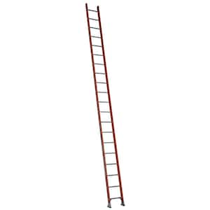 Louisville Ladder 24 ft. Lightweight Fiberglass Extension Ladder (23 ft.  Reach) 300 lbs. Load Capacity, Type IA Duty Rating L-3026-24 - The Home  Depot