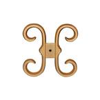 5/8 in. Gold Butterfly Scrolls