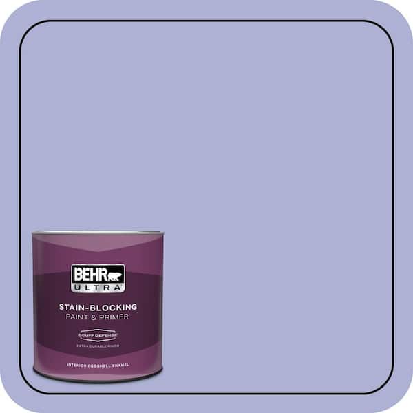 BEHR ULTRA 1 qt. #620B-4 Pixie Violet Extra Durable Eggshell Enamel Interior Paint & Primer