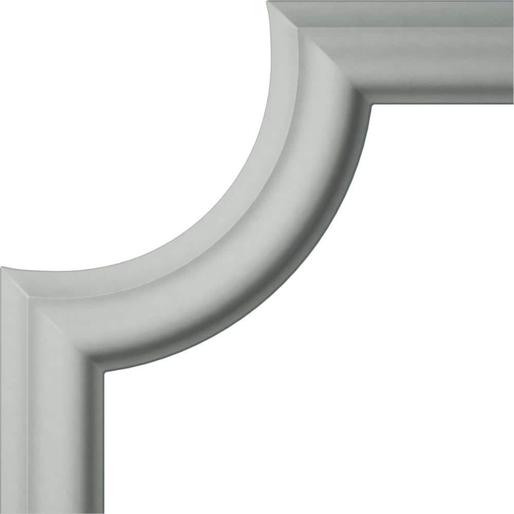 Aberdeen Primed Urethane Crown Moulding Corner 8 1/8" x 8 1/4"