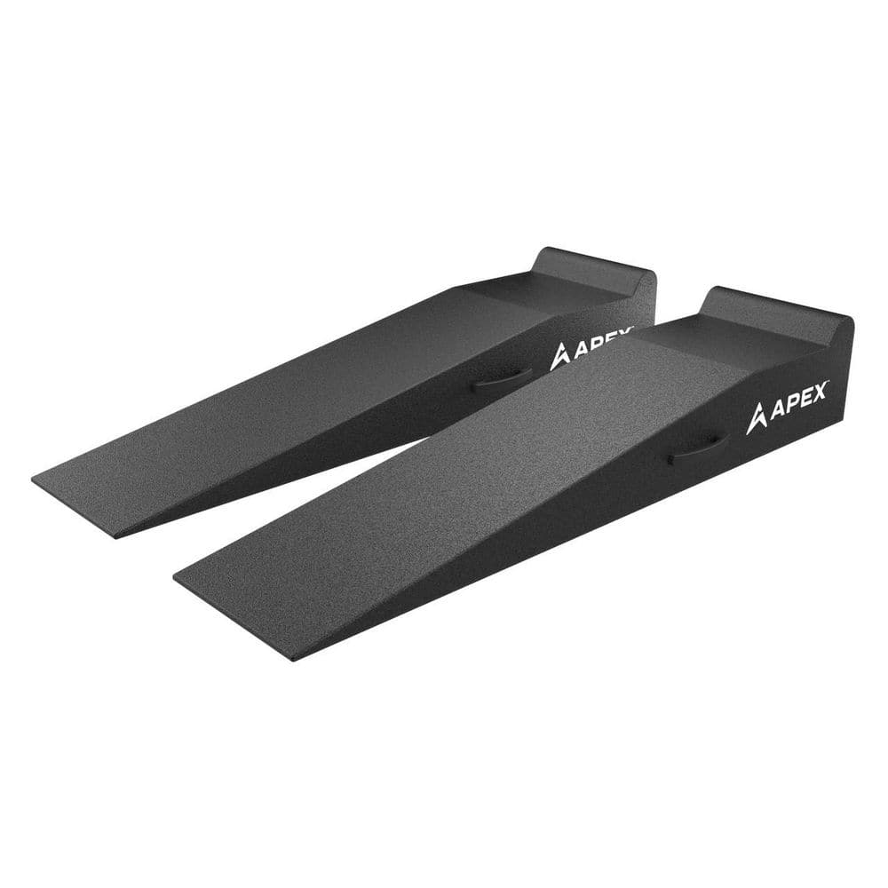 Apex AR580-95 60 in. Lightweight Foam Garage Ramp Kit,8 in. Lift, 3,500 ...