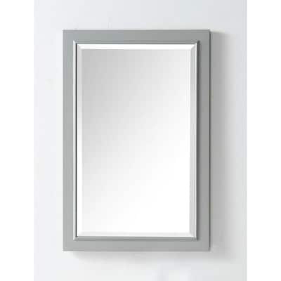 Framed Wall Mirror In Warm Gray, Cool Framed Mirrors