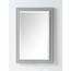 30 in. x 20 in. Framed Wall Mirror in Warm Gray WH7720-WG-M