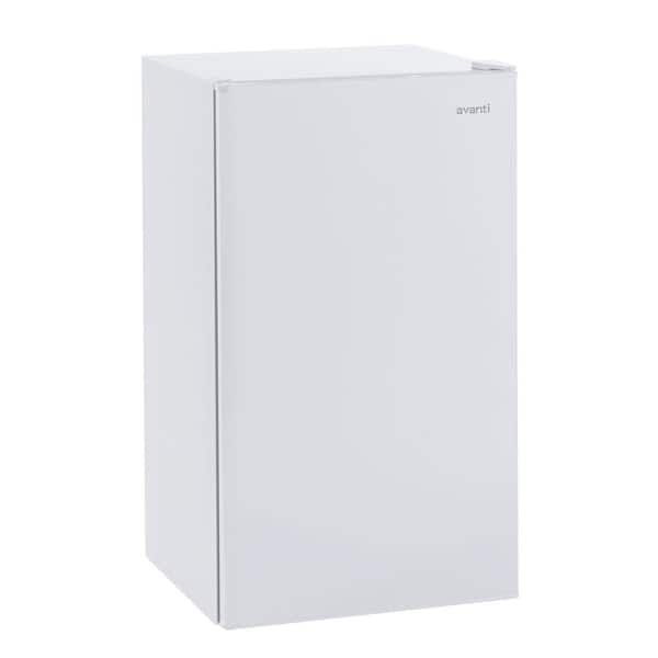 Avanti 3.3 cu. ft. Compact Mini Fridge with Freezer in White