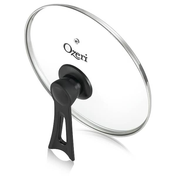 Ozeri Earth Frying Pan Lid in Tempered Glass, Clear, 12