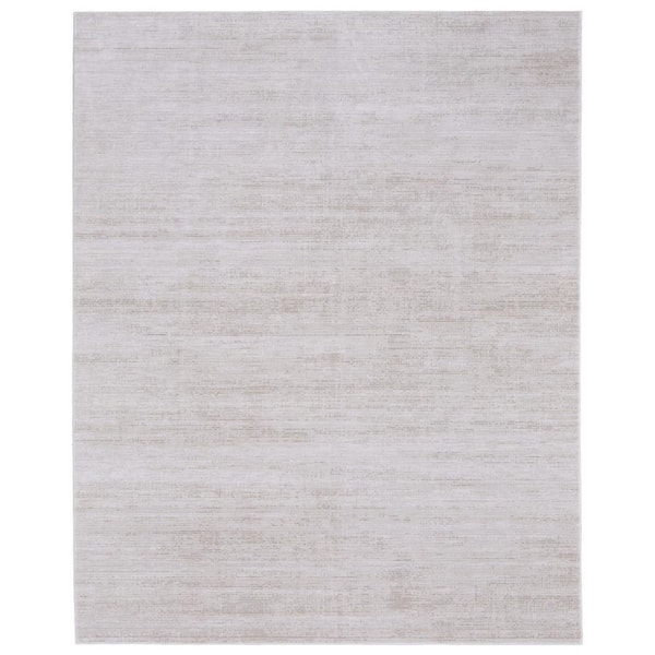HomeRoots Ivory 2 ft. x 3 ft. Solid Color Area Rug