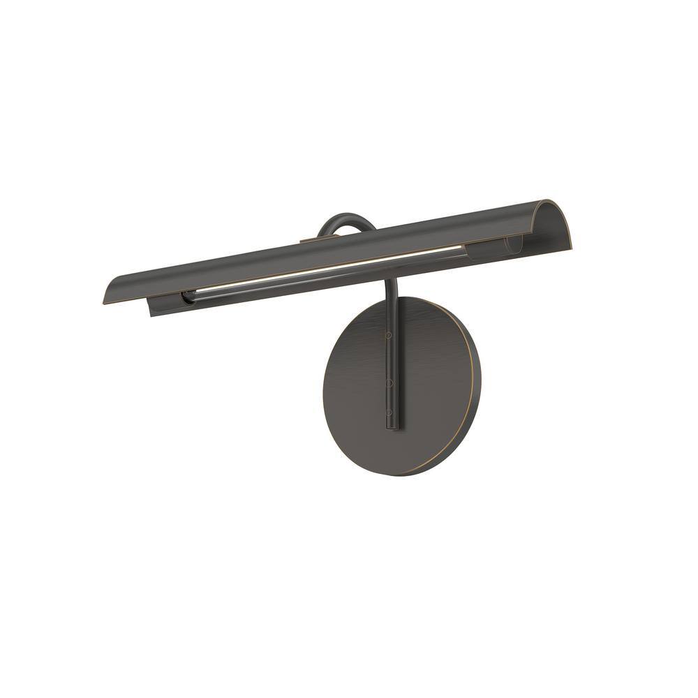 Astrid 14" Urban Bronze Metal LED Vanity Light