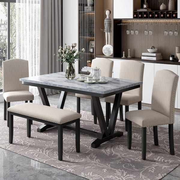 modern kitchen table and 4 chairs