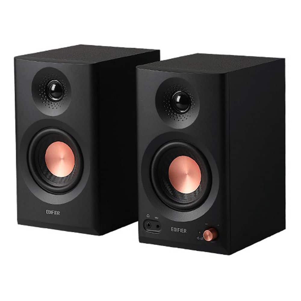EDIFIER MR3 スタジオモニター　ブラック EDIFIER MR3 36-Watt-Continuous Powered 2.0 Studio Monitor Speaker