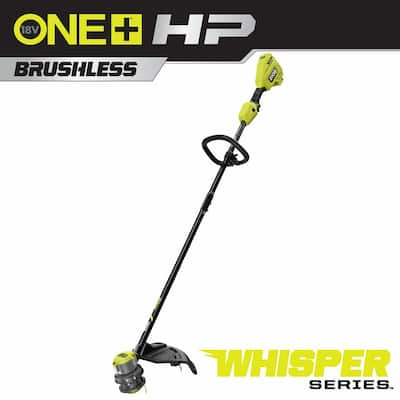 RYOBI 40V HP Brushless Whisper Series 17 in. Cordless Battery Carbon Fiber  Shaft String Trimmer (Tool-Only) RY402011BTL - The Home Depot