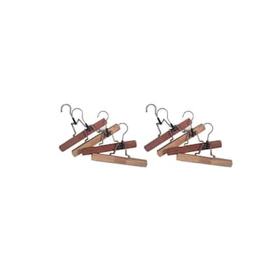 HDX Natural Finish Hangers (5-Pack) 1013681 - The Home Depot
