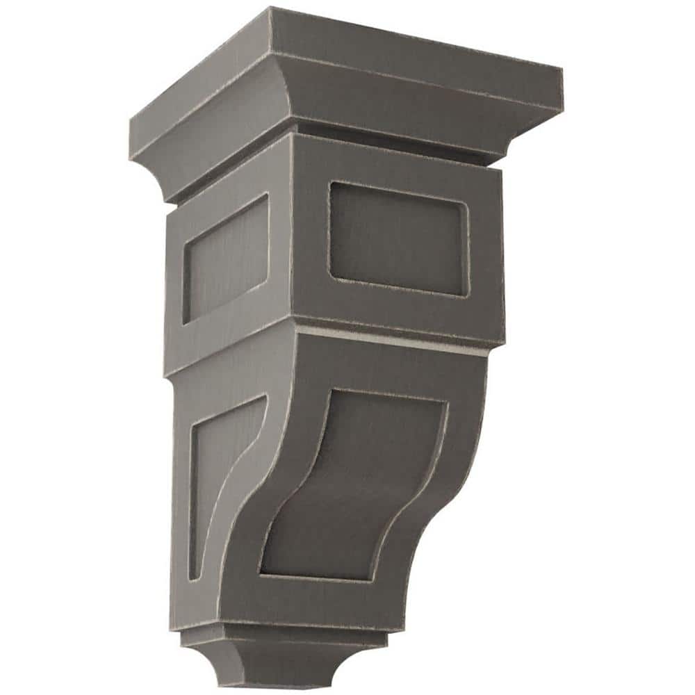 5 in. x 10 in. x 5-3/4 in. Reclaimed Grey Medium Reyes Wood Vintage Decor Corbel price history on PriceWatchPro