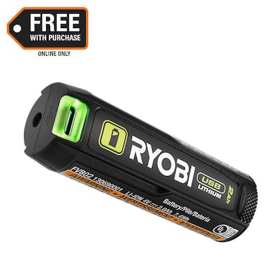 USB Lithium 2.0 Ah Lithium Rechargeable Battery