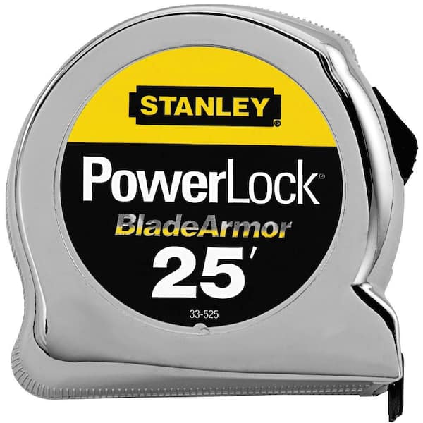 Stanley 25 ft. PowerLock Tape Measure 33-425D - The Home Depot