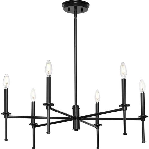 Progress Lighting Elara 6-Light Transitional Chandelier