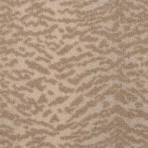 Fearless - Brush - Brown 13.2 ft. 36 oz. Wool Pattern Installed Carpet