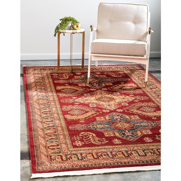Sahand Philip Red 10' 6 x 16' 5 Area Rug