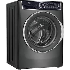 4.5 cu. ft. Front Load Washer LuxCare Wash and Perfect Steam in Titanium