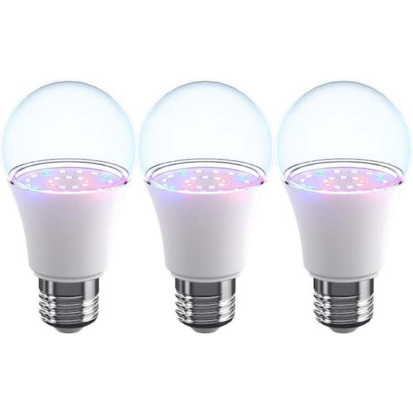 Full Spectrum LED Grow Light Bulbs 12W Equivalent to 150W A19 E26 Base for Indoor Plants and Greenhouse 2-Pack