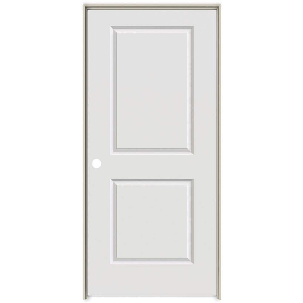 MMI DOOR 34 in. x 80 in. Smooth Carrara Right-Hand Solid Core