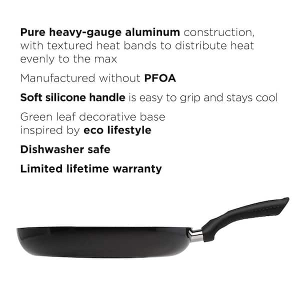 Ecolution Artistry 11 In. Black Aluminum Non-Stick Fry Pan EABK