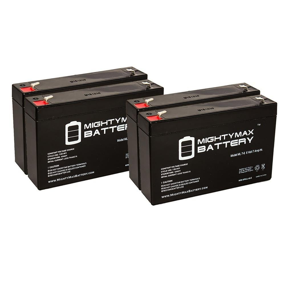 6V 7Ah SLA Battery Replacement for Ritar RT670, RT 670 - 4 Pack price history on PriceWatchPro