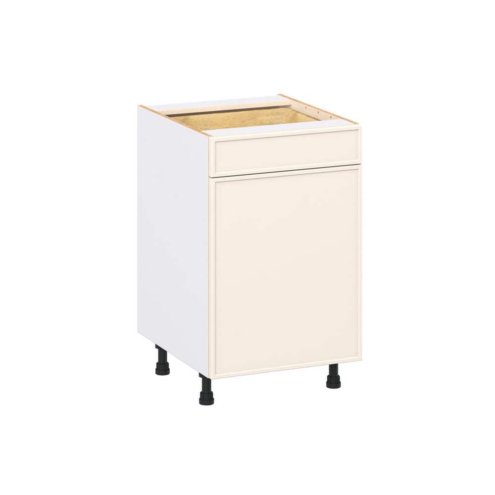 Fairview 21 in. W x 24 in. D x 34.5 in. H Assembled Slim Shaker Base Kitchen Cabinet in Washed Linen with Drawers price history on PriceWatchPro