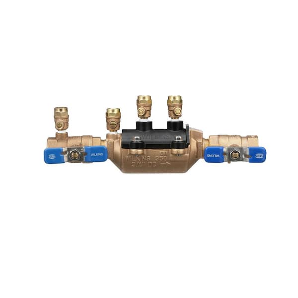 Wilkins 3/4 in. 350 Double Check Backflow Preventer 34-350 - The
