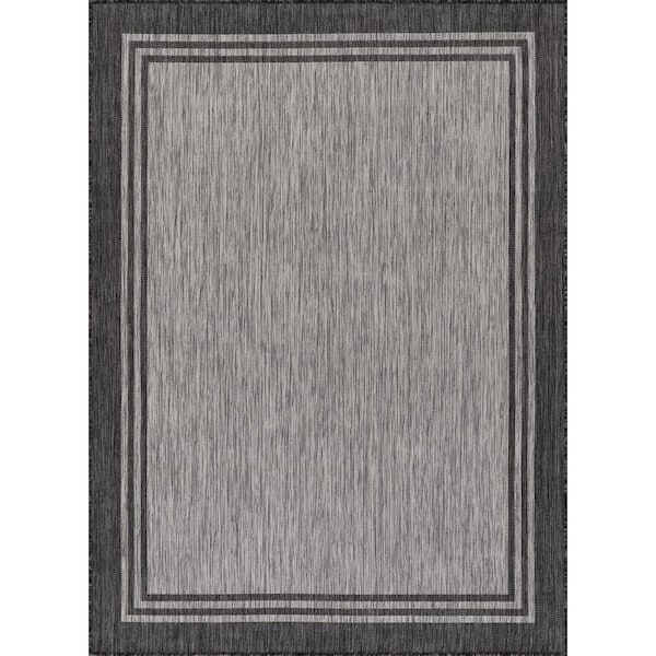 Beige Pergamon Anzlie Faded Washable Indoor/Outdoor rug - Outdoor Rectangle  6' 7 x 9' 4