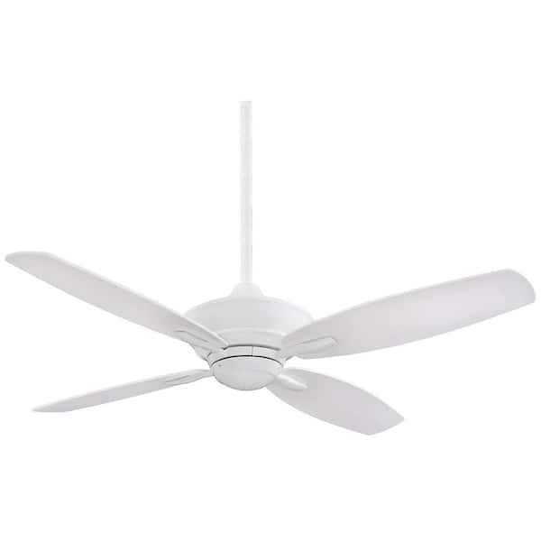 MINKA-AIRE New Era 52 in. Indoor White Ceiling Fan with Remote Control