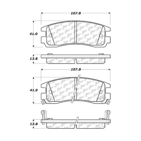 Centric Parts Disc Brake Pad Set