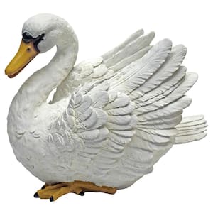 9 in. H the Swan of The Lake Garden Statue