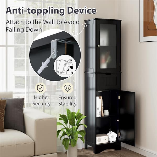 How to Secure Tall Bathroom Linen Cabinet to Wall: Easy Safety Tips