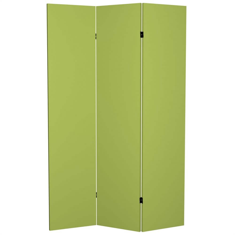 Olive 6 ft. Printed 3-Panel Room Divider