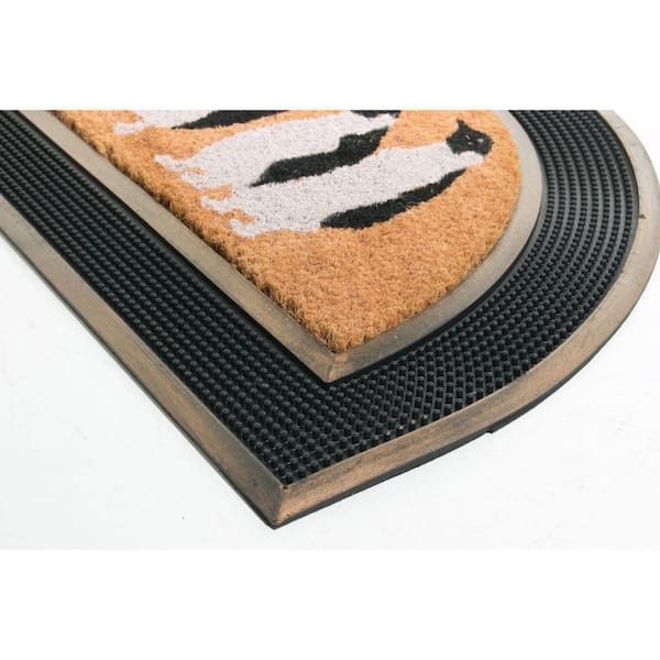30 in. x 18 in. Coir;Rubber Outdoor Door Mat