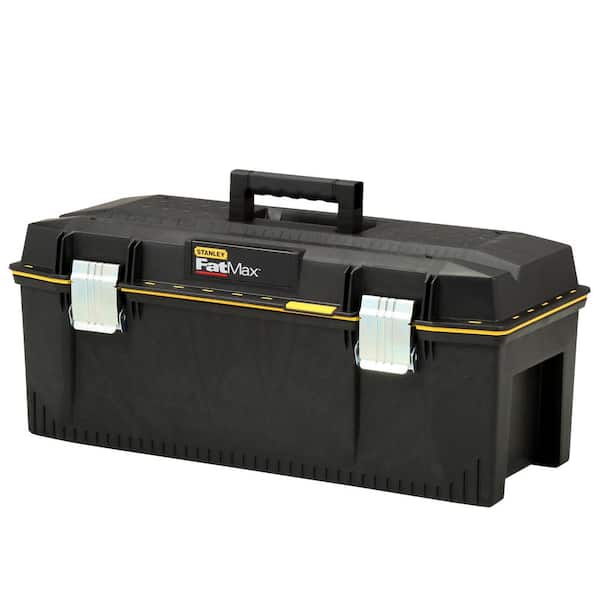 Stanley Rolling Tool Box Storage Container Chest Portable Black Construction NEW 