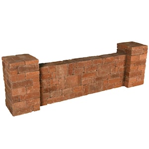 RumbleStone 87.5 in. x 26 in. x 21 in. Column/Wall Kit in Sierra Blend