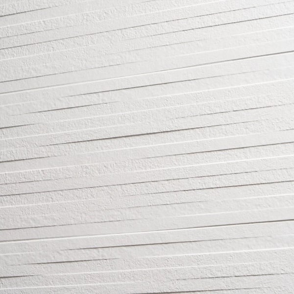 Ivy Hill Tile Rejuvenate Multilevel White 4 in. x 0.42 in. Matte ...