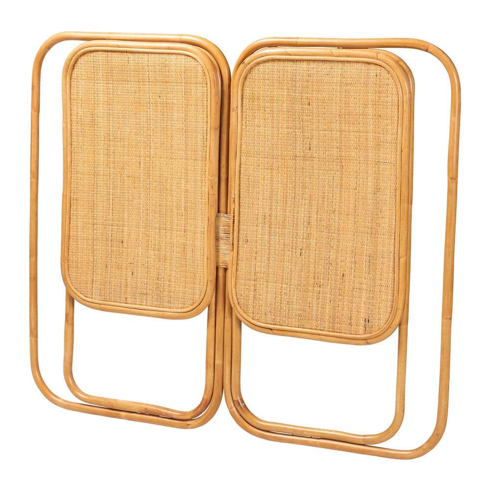Gowan Natural Brown Rattan King Size Standalone Headboard