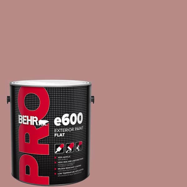 BEHR PRO 1 gal. #150F-4 Victorian Mauve Flat Exterior Paint