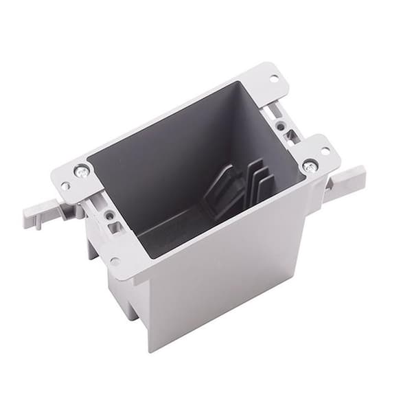 1-Gang 20 cu. in. PVC Old Work Electrical Box (100-Case)
