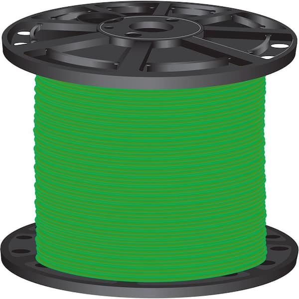 Southwire 2,500 ft. 8 Green Stranded CU SIMpull THHN Wire