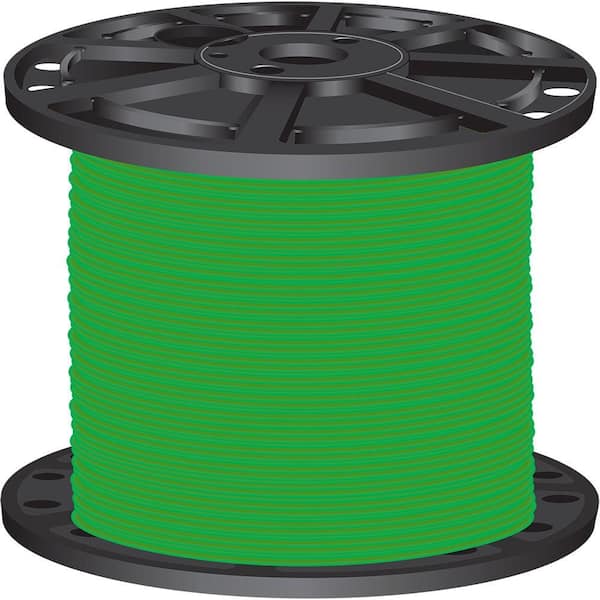 2,500 ft. 8 Green Stranded CU SIMpull THHN Wire