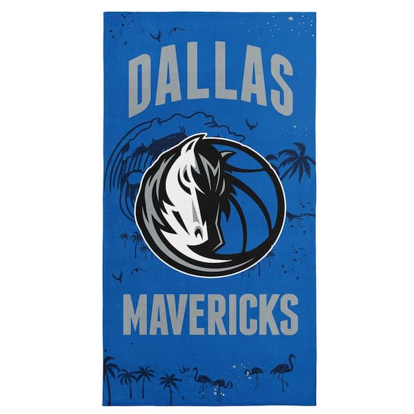 THE NORTHWEST GROUP NBA Mavericks Tide Cotton/Polyester Blend Graphic Multicolor Printed Beach Towel