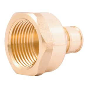 1/2 in. PEX-A x 3/4 in. FNPT Brass Expansion Adapter