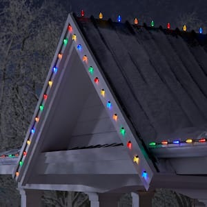 100L Multi Color Christmas C9 LED String Lights