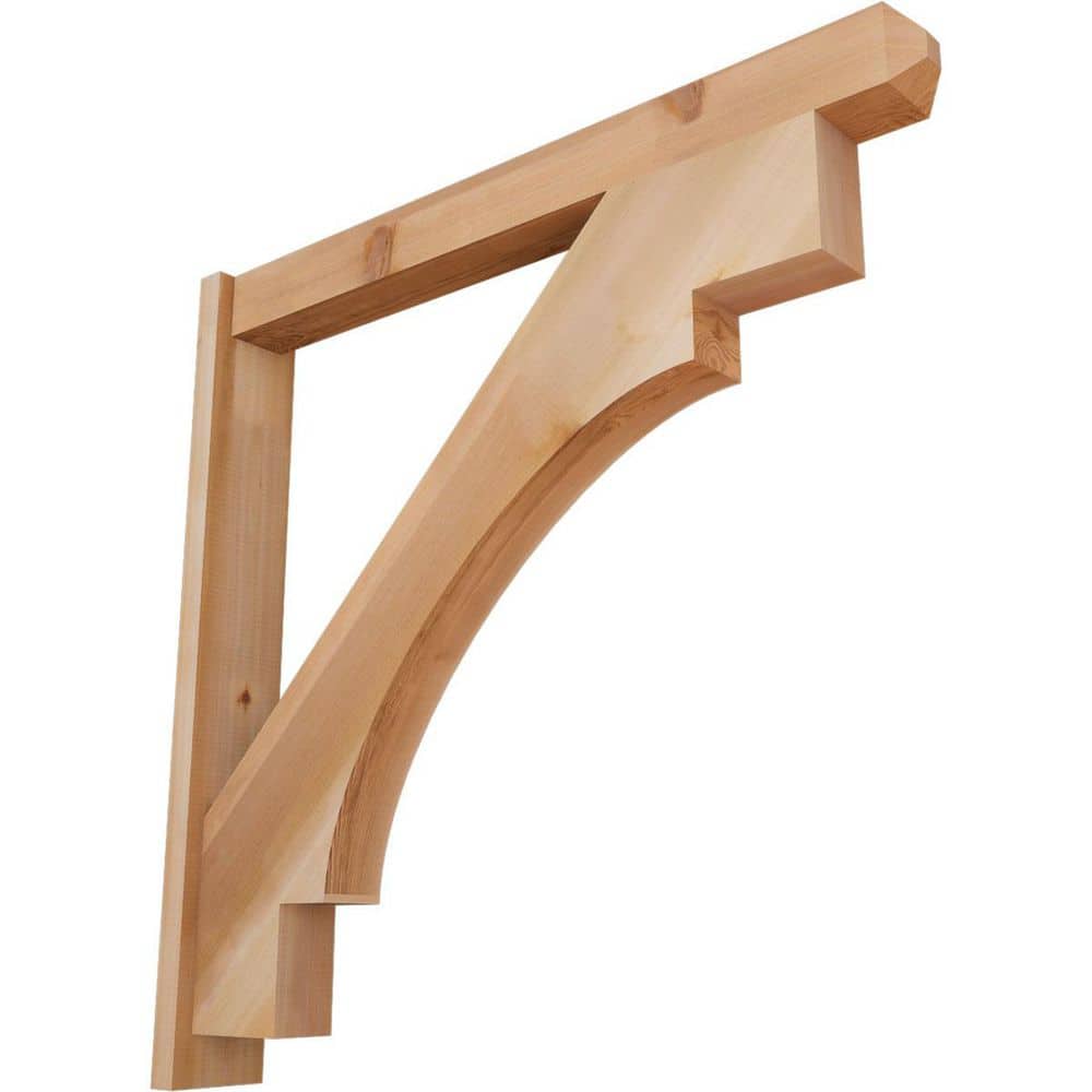 6 in. x 42 in. x 42 in. Merced Craftsman Smooth Western Red Cedar Outlooker price history on PriceWatchPro