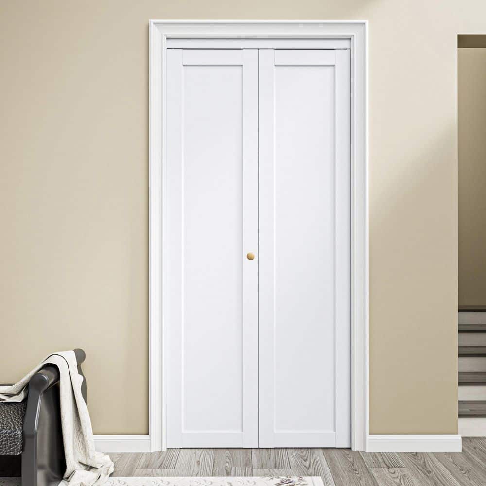 EH PUERTA 36 in. x 80 in. 1-Lite Panel Solid Core White Primed